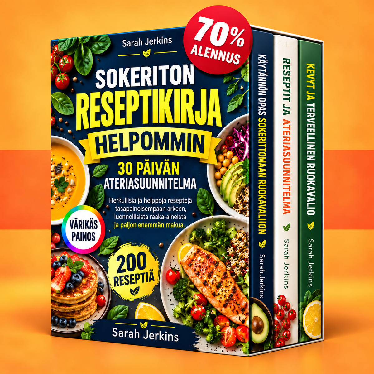 Sokerittomien reseptien kirja