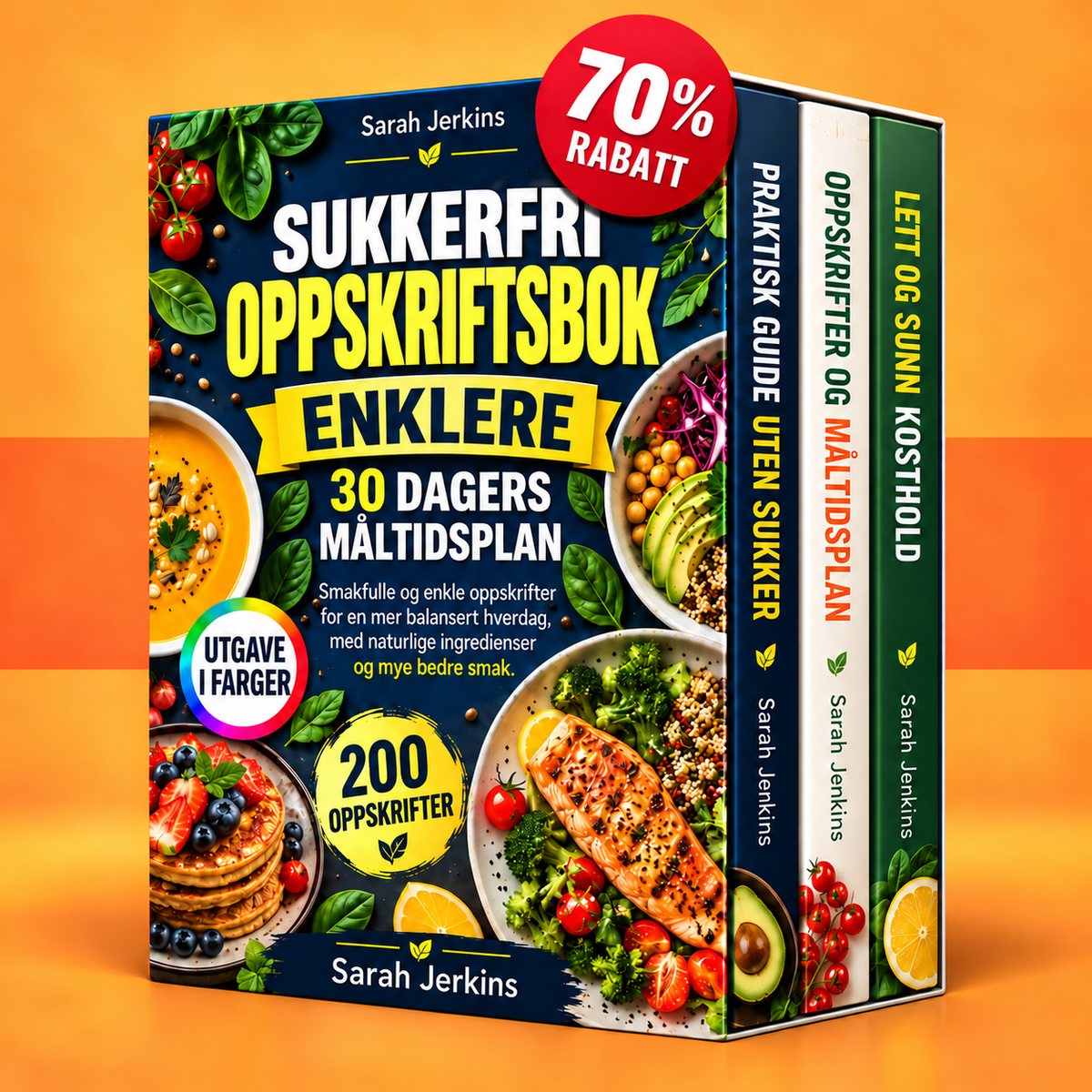 Boken med sukkerfrie oppskrifter
