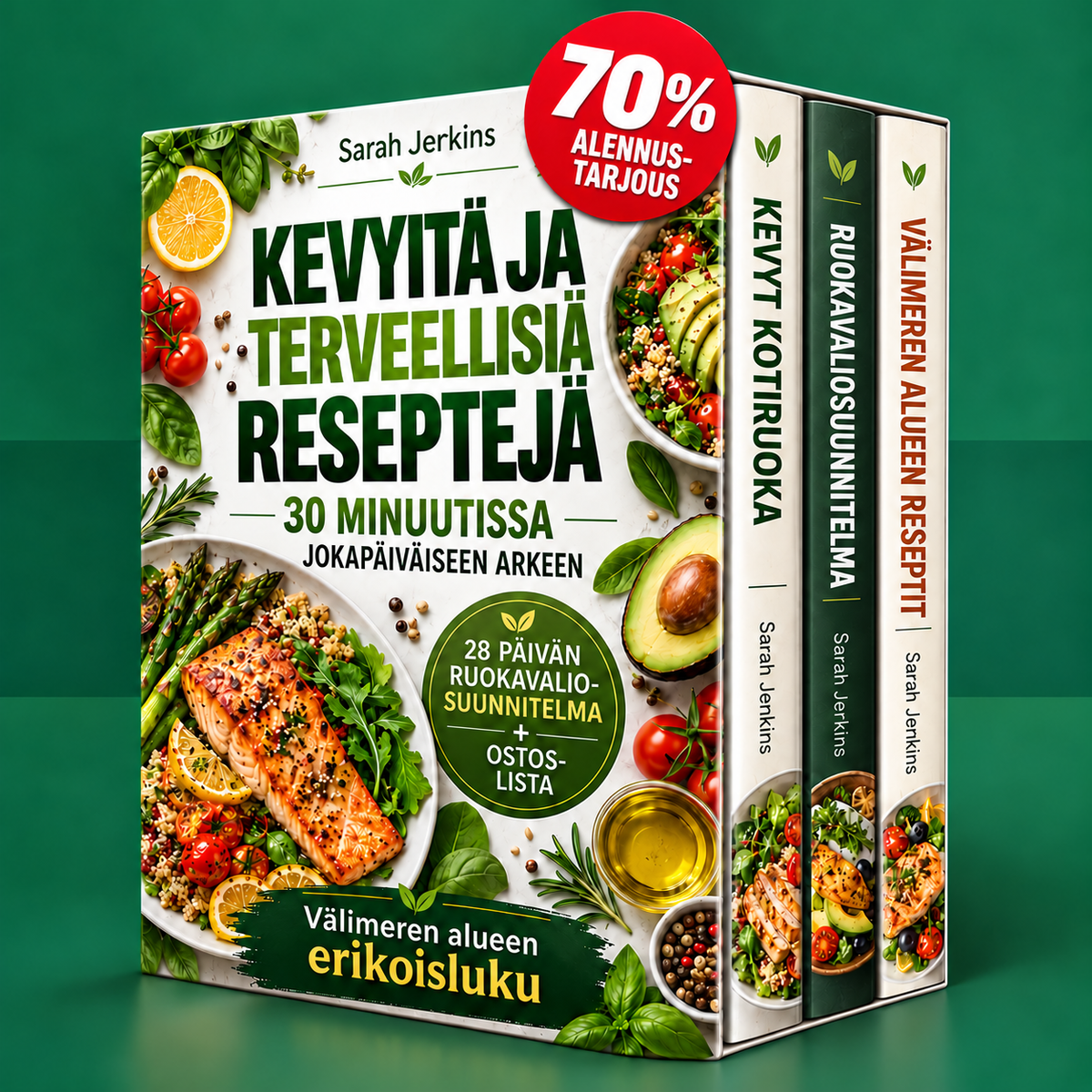 Kevyitä ja terveellisiä reseptejä