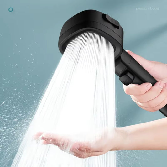 3-Mode High-Pressure Shower Head