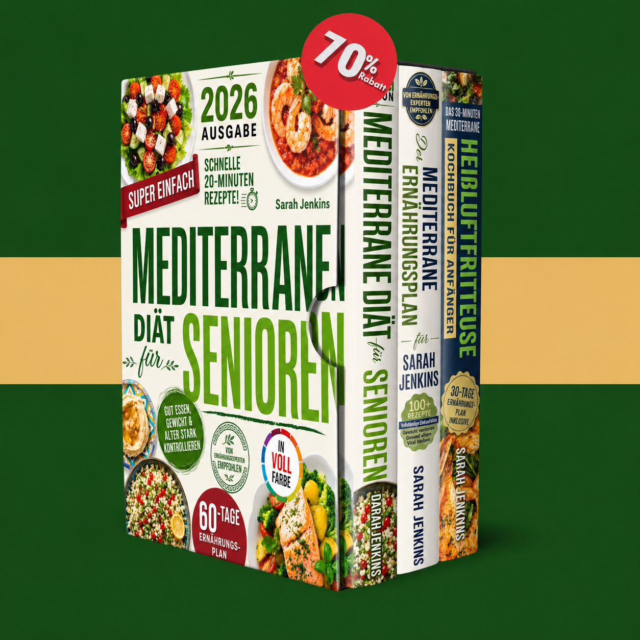 Mediterranean Diet 3-Book Bundle