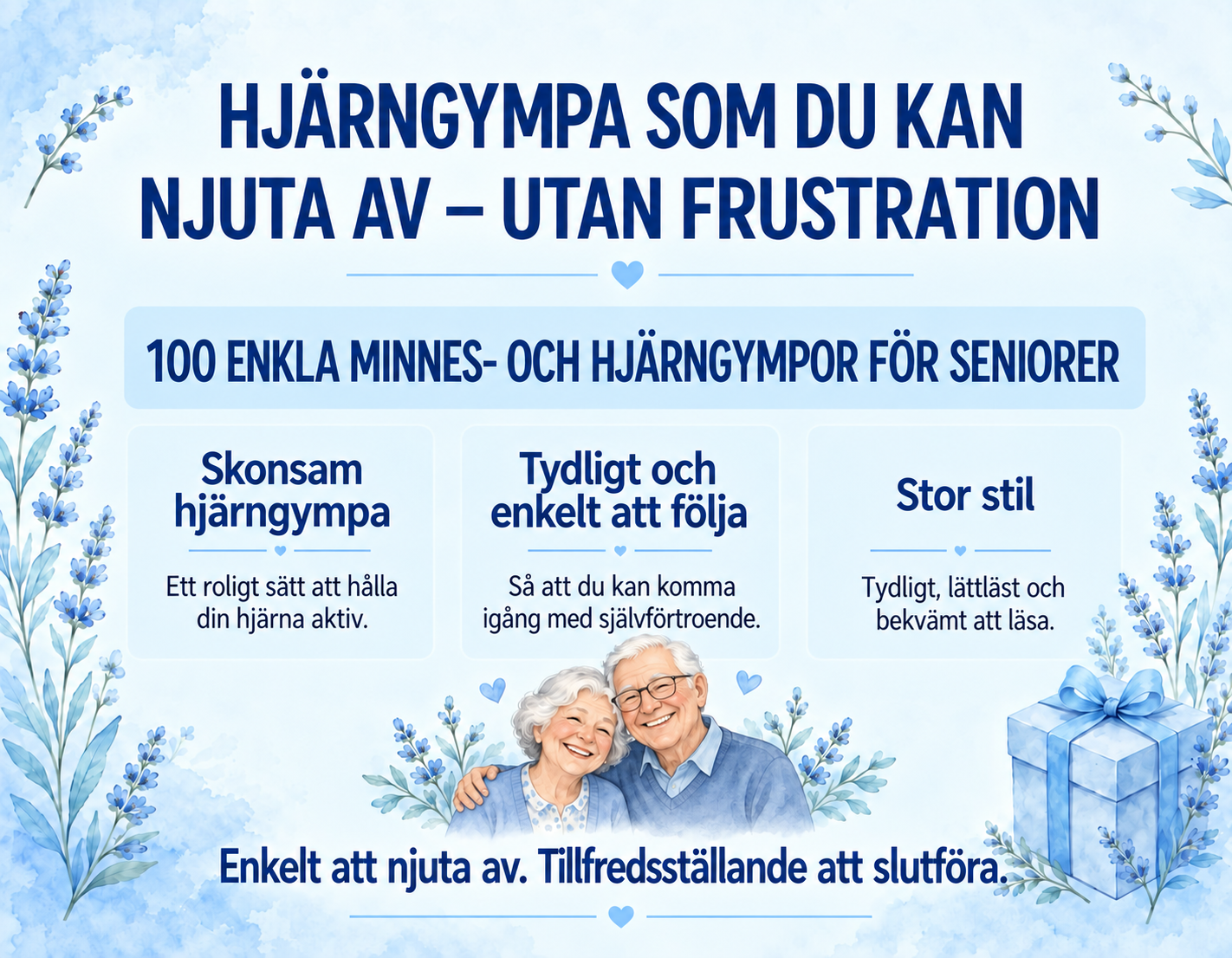 Arbetsbok med minnesaktiviteter för seniorer + 2 bonusar