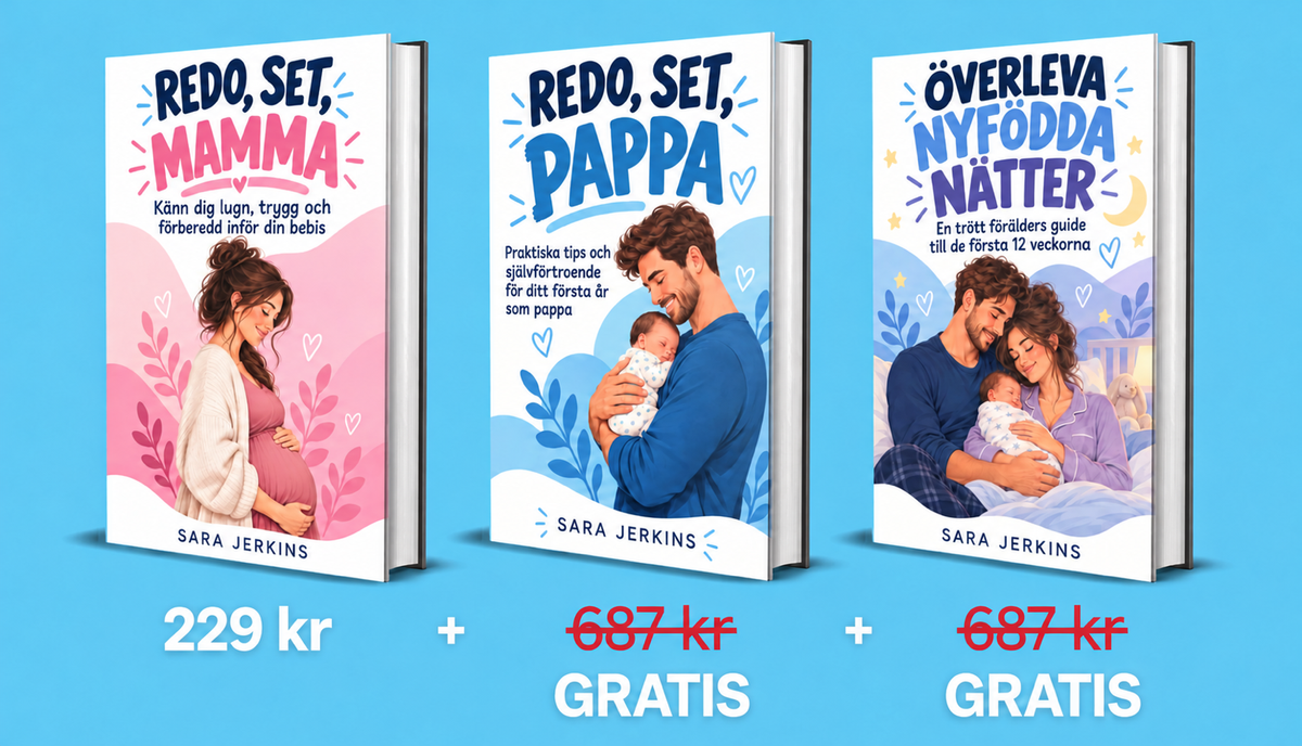 Klara, färdiga, MAMMA och PAPPA! — samling med 3 böcker — imagem 2