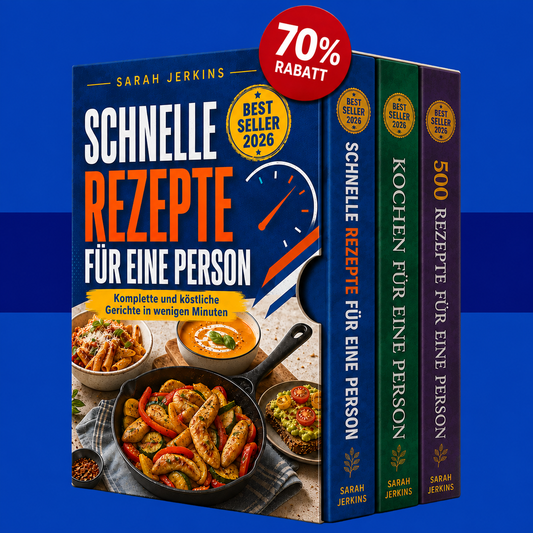 Schnelle Rezepte für Eine Person: Vollständige, Einfache & Leckere Gerichte in Wenigen Minuten