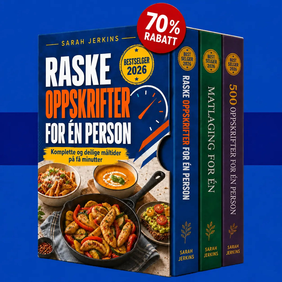 Raske oppskrifter for én person: komplette, enkle og deilige måltider på få minutter